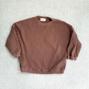 Fostered Collection Henley Crewneck Sweater